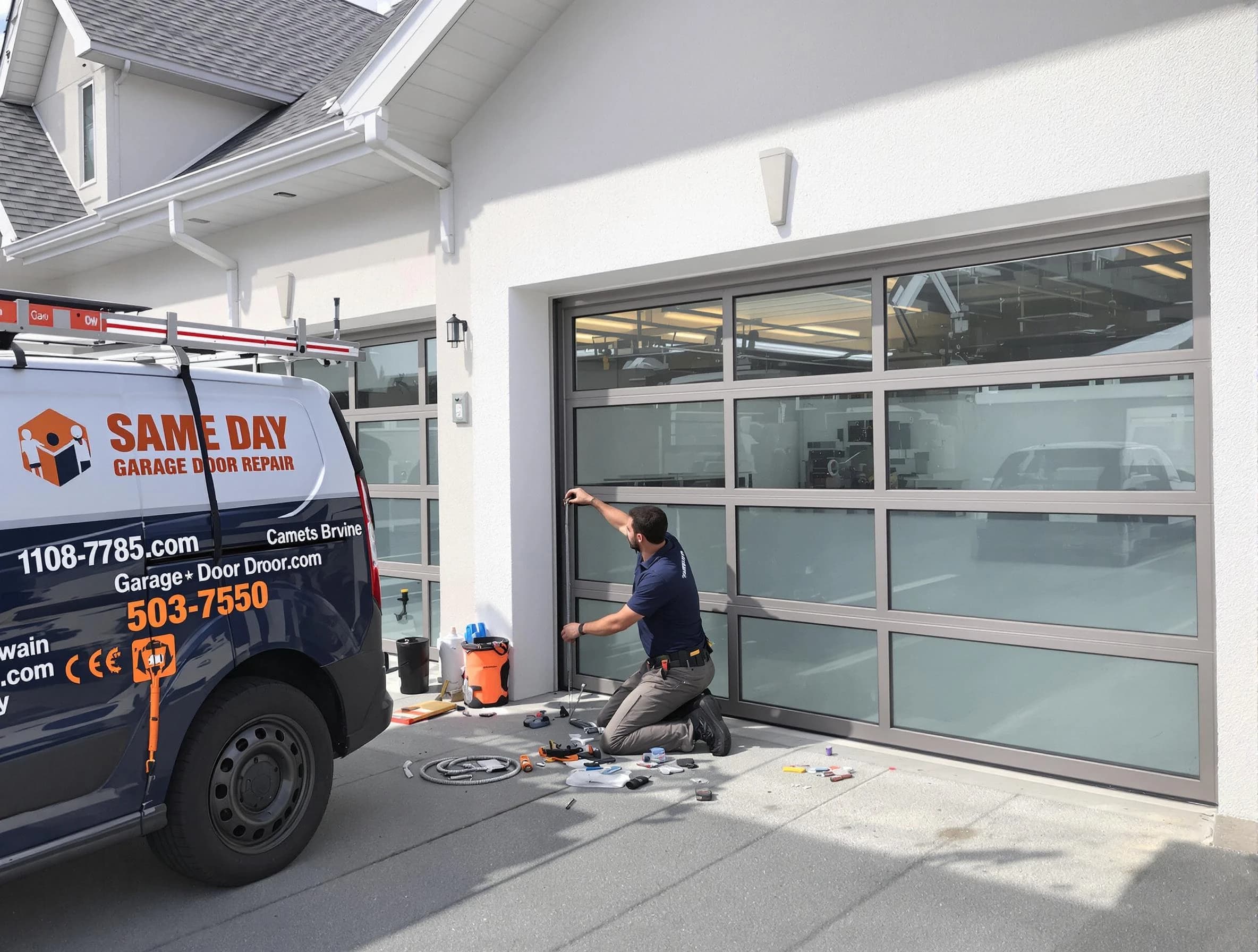 Same-day garage door repair service by West Jordan Garage Door Repair in West Jordan