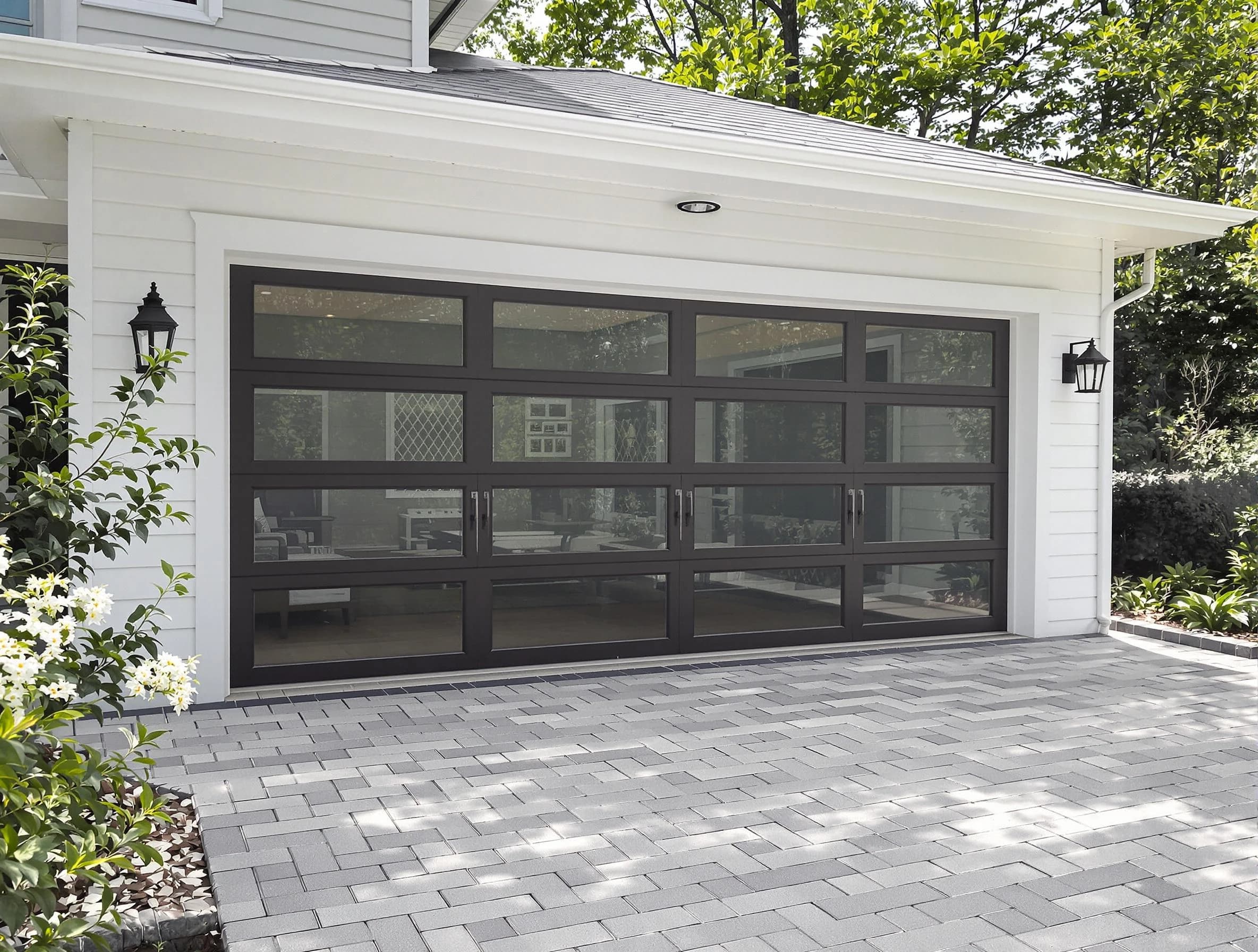 West Jordan Garage Door Repair design specialist presenting custom garage door options to West Jordan homeowner