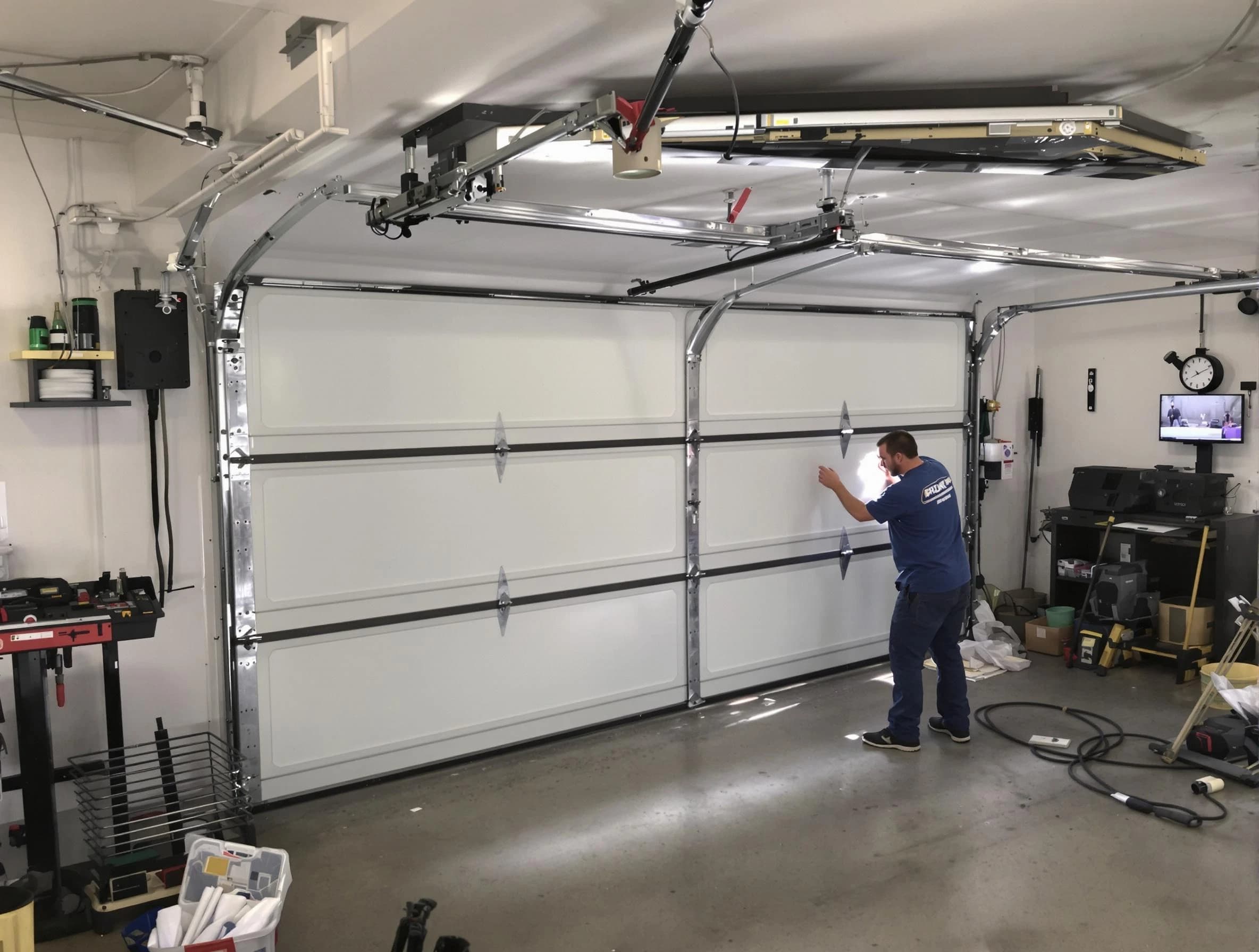 Professional garage door repair service by West Jordan Garage Door Repair in West Jordan