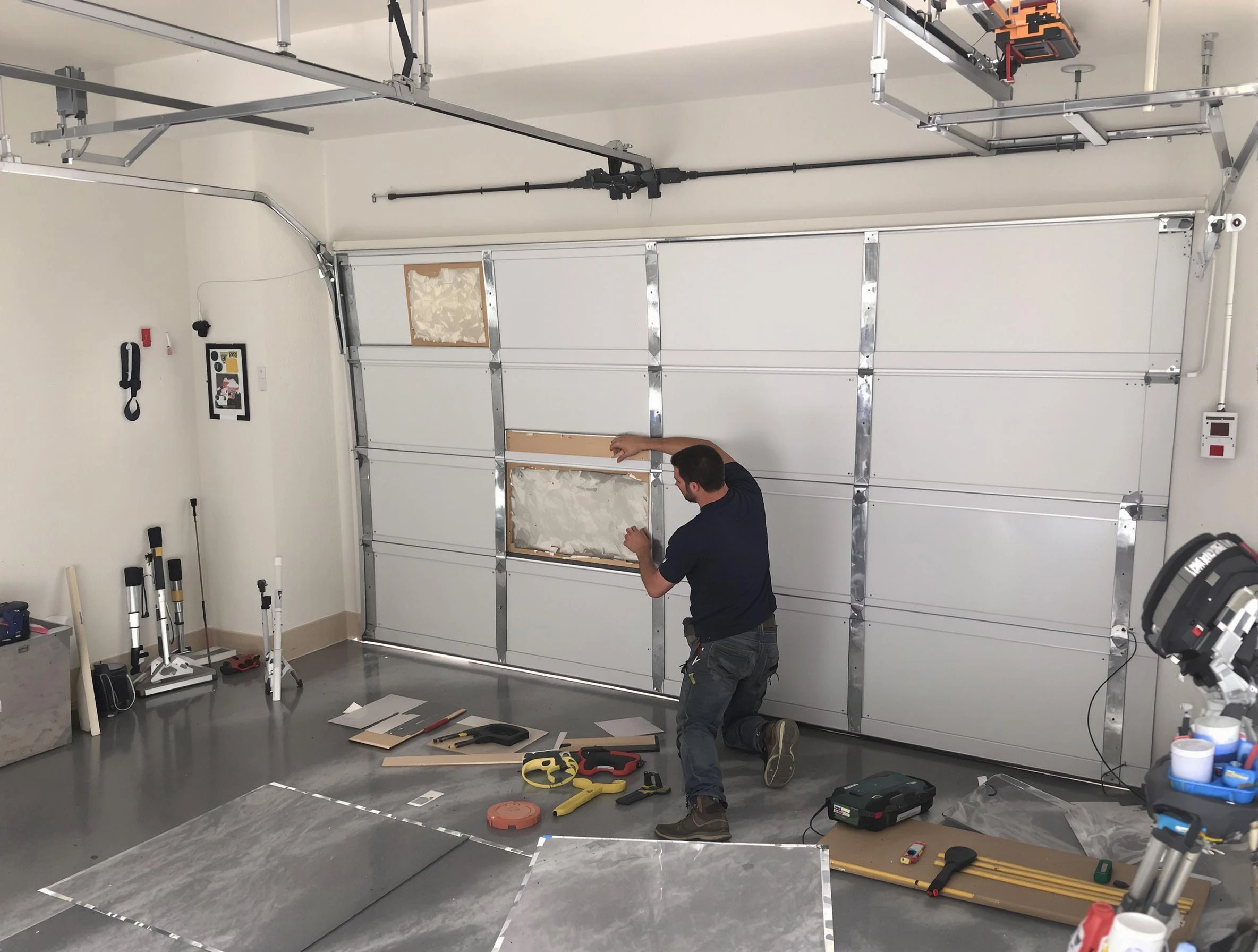 Garage Door Panel Repair in West Jordan