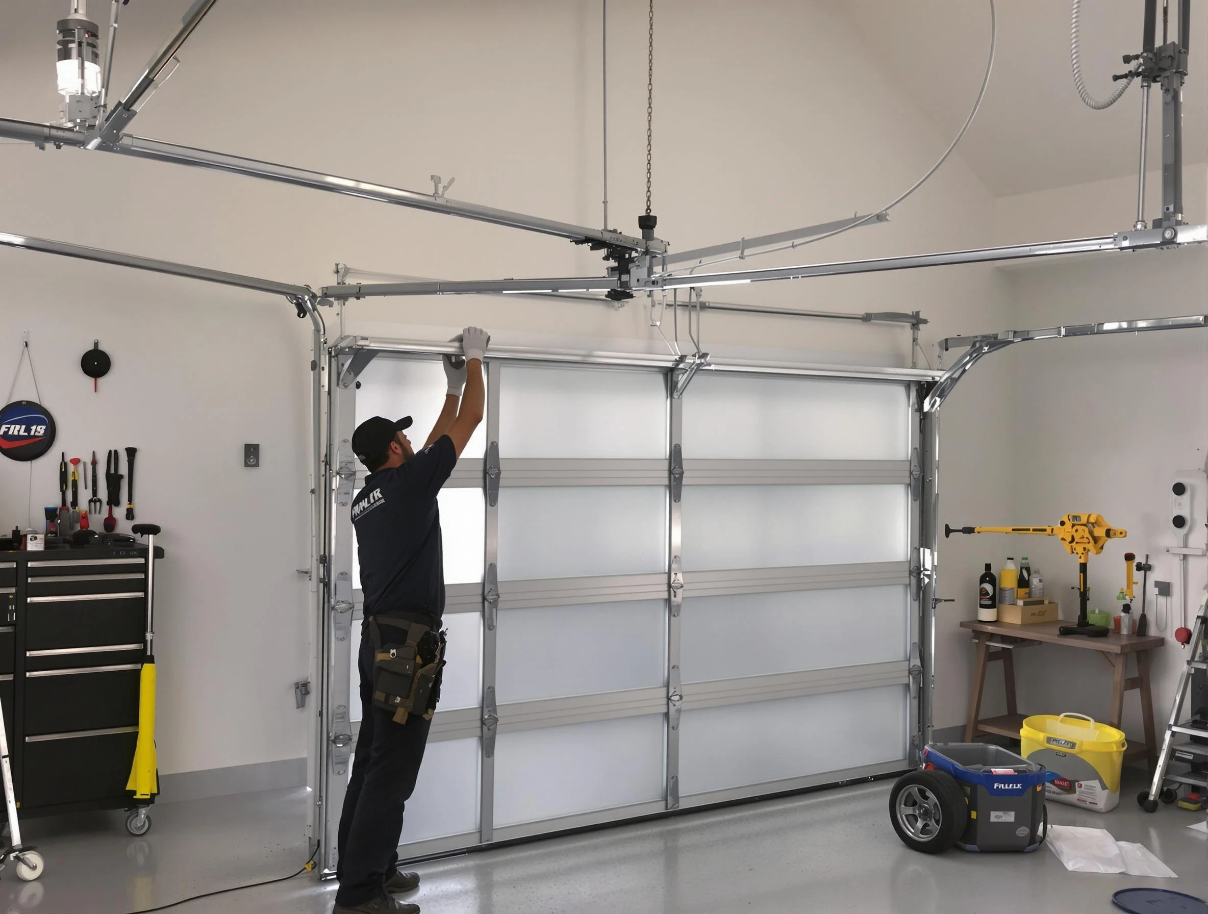 West Jordan Garage Door Repair certified team performing precision garage door installation in West Jordan