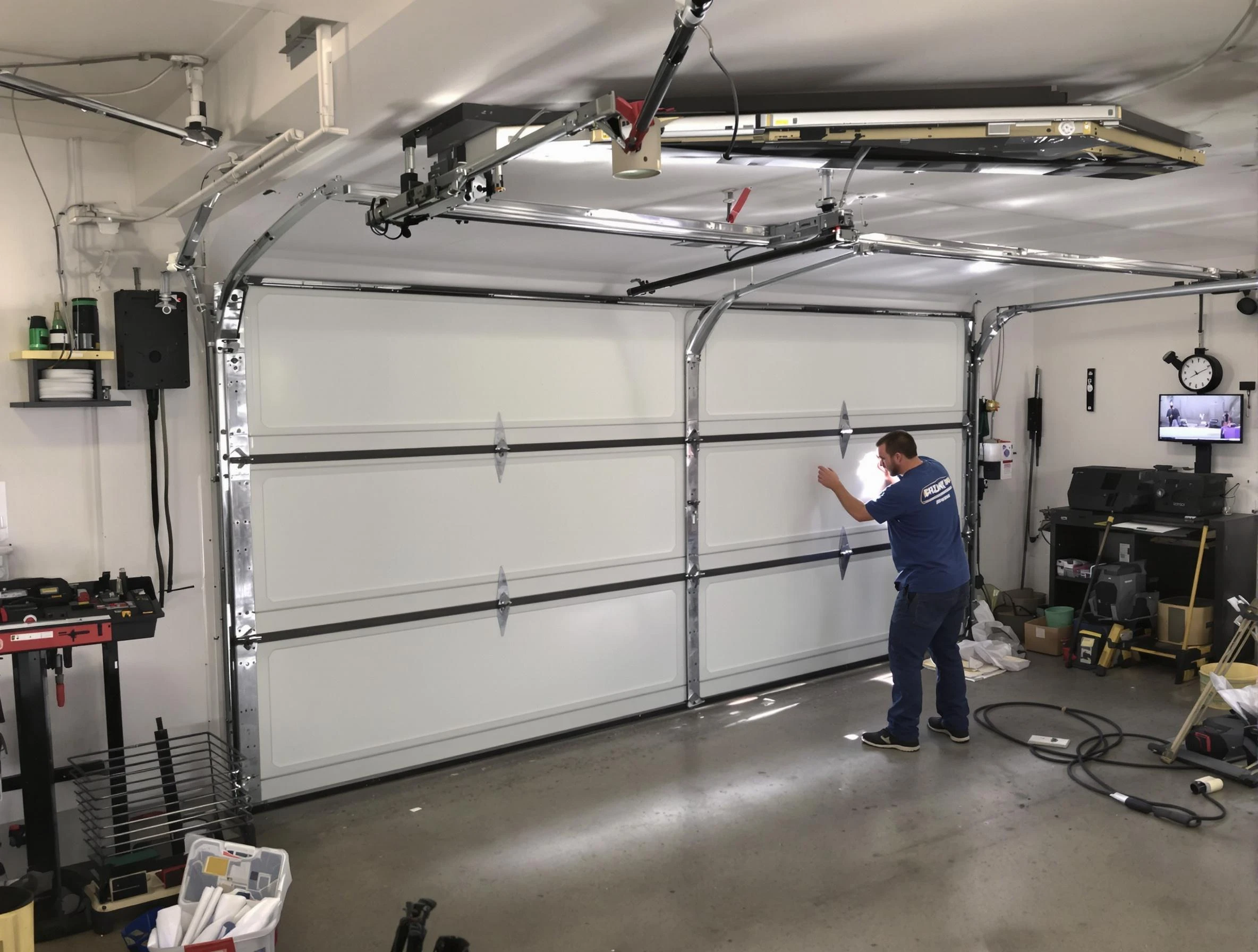Professional garage door repair service by West Jordan Garage Door Repair in West Jordan