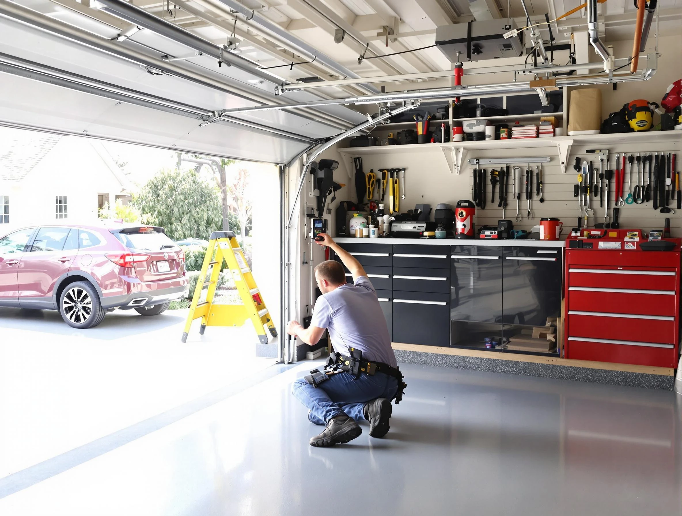 Local garage door repair service by West Jordan Garage Door Repair in West Jordan