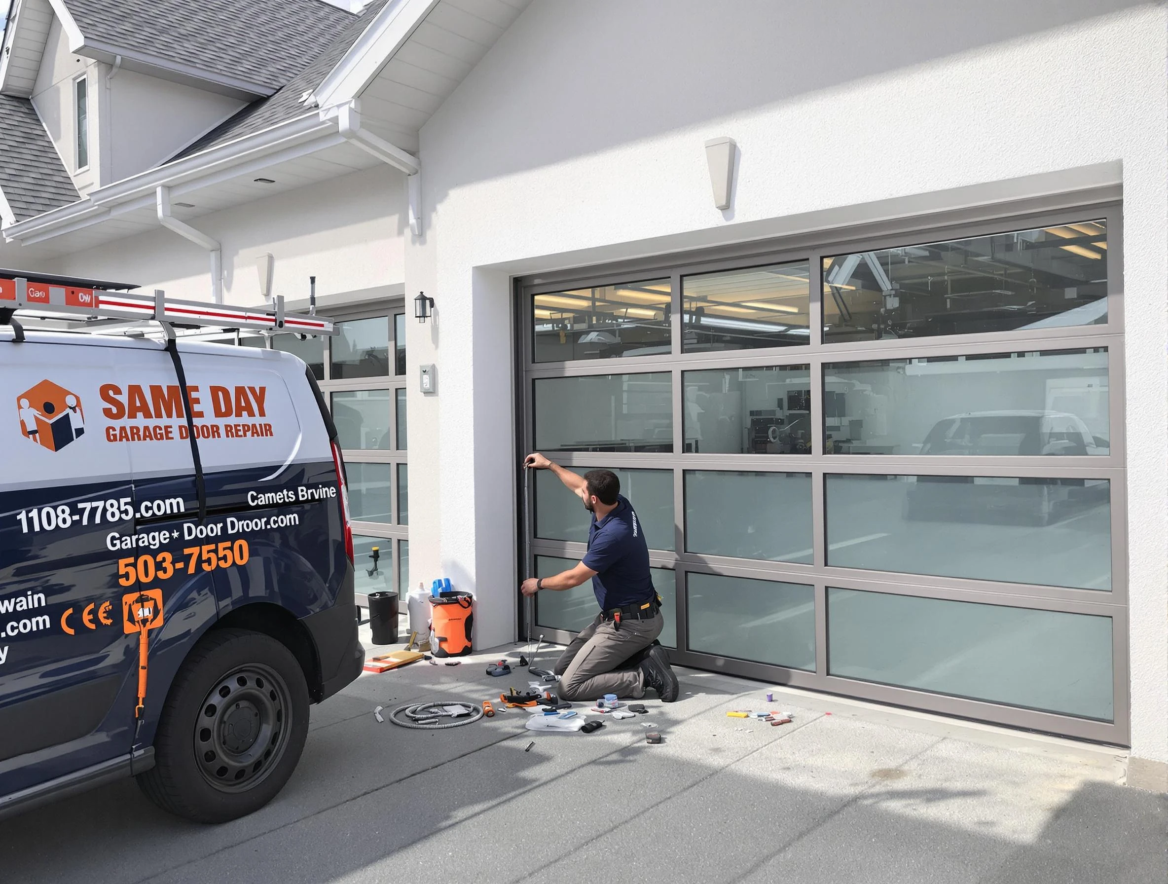 Same-day garage door repair service by West Jordan Garage Door Repair in West Jordan